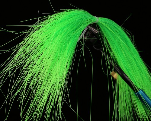 Saltwater Electric Wing Hair, Hot Green